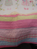 Pottery Barn Kids Doll Bedding Set - Quilt, Shams and Bedskirt
