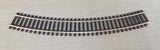 Tyco HO Scale Tru-Steel 18" Radius 10" Curved Model Train Track - Lot of 20