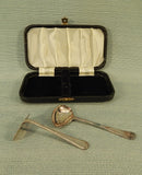 Vintage Silver Plate Children's Flatware Set