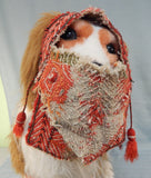 Vintage Traditional Tibetan Fabric Face Covering