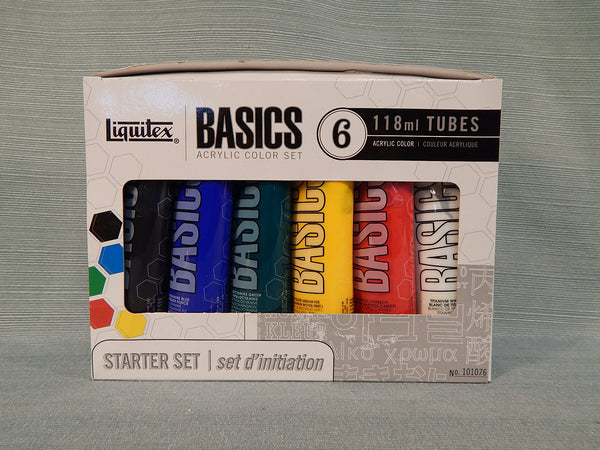Liquitex Basics Acrylic Color Set - Brand New!