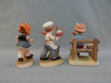 Vintage Enesco Japan Figurines - Lot of 3