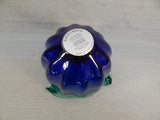White Cristal Murano Art Glass Bowl