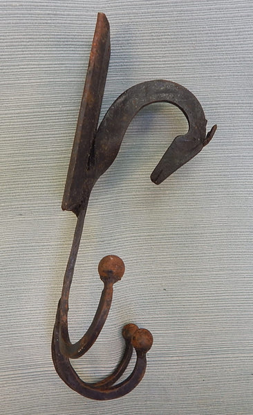 Vintage Wrought Iron Horse Head Hook