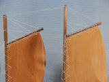 Wooden Schooner Sailboat Model