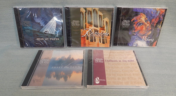 Atlanta Sacred Corale Music Collection - 5 Brand New CDs