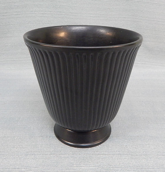 MCM Wedgwood Black Ravenstone Vase