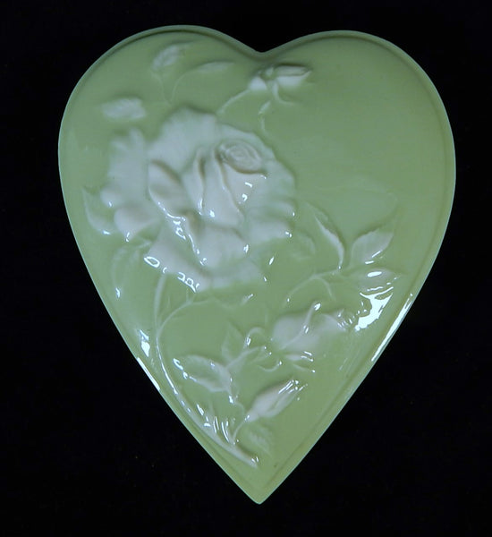 Boehm Heart Paperweight - Signed