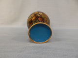 Enamel on Brass Cloisonné Vase
