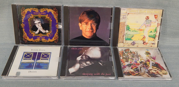 Elton John CD Collection - 6 Music CDs in Original Jewel Cases