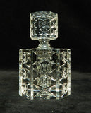 Oleg Cassini Octagonal Crystal Perfume Bottle