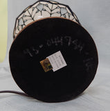 Tiffany Style Lamp with Stained Glass Shade