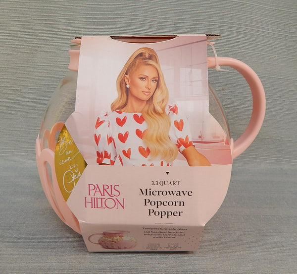 Paris Hilton 3.3 Qt. Microwave Popcorn Popper - Brand New!