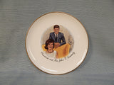 Vintage President Kennedy 9" Plates - Lot of 2