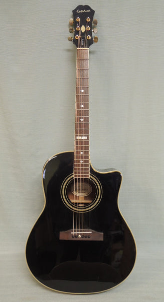 Epiphone Acoustic/Electric Guitar - Very Good Used Condition as Noted