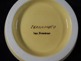 Terramoto Yellow and Orange Striped Salad Bowl Set - Set of 5