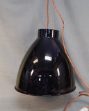 Large Black Pendant Swag Lamp Fixture