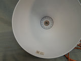 Large Black Pendant Swag Lamp Fixture