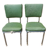Pair of Retro Kitchen Dining Chairs