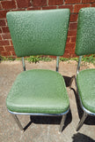 Pair of Retro Kitchen Dining Chairs