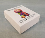 76 Piece Wooden Cockapoo Dog Puzzle - Certified Complete!