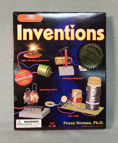 ScienceWiz Inventions Book & Kit