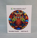 Quordle Puzzles Mandala Owl