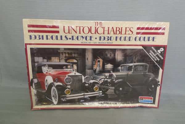 Monogram The Untouchables 2 Car Model Kit - Like New!