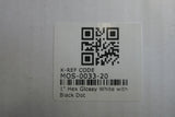Mosaic Tile 1" White Hex with Black Dot - 10 12.25" x 10.5" sheets - New in Box!