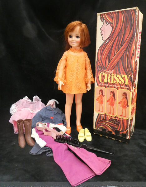 1969 Ideal "Growing Hair" Crissy Doll with Accessories