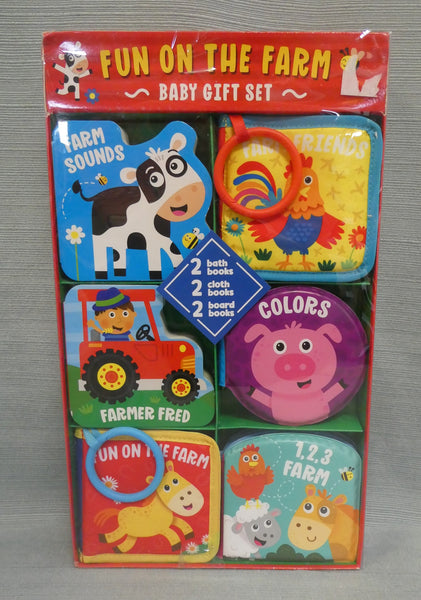 Kidbooks Fun on the Farm Gift Set - Brand New!