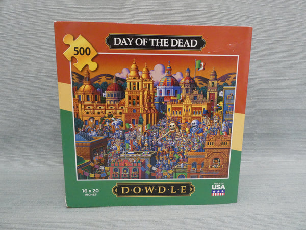 500 Piece Day of the Dead Puzzle - Certified Complete!