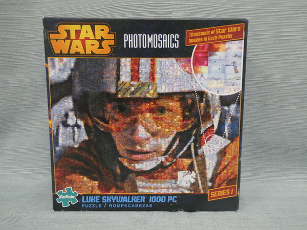 1000 Piece Star Wars Photomosaic Puzzle - Certified Complete!