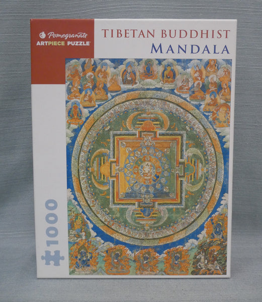 1000 Piece Tibetan Buddhist Mandala Puzzle - Certified Complete!