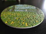 Vintage Tuco Miniature Round 57 Piece Puzzles - Lot of 2