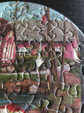 Vintage Tuco Miniature Round 57 Piece Puzzles - Lot of 2