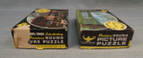 Vintage Tuco Miniature Round 57 Piece Puzzles - Lot of 2