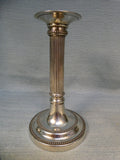 Pair of Pierre Deux Pewter Candlesticks - 8" and 15"