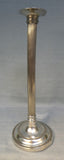 Pair of Pierre Deux Pewter Candlesticks - 8" and 15"