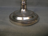 Pair of Pierre Deux Pewter Candlesticks - 8" and 15"