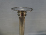 Pair of Pierre Deux Pewter Candlesticks - 8" and 15"