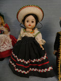Madame Alexander International 7" Dolls - Lot of 5