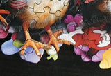 Jigfoxy Wooden Hens and Chicks 180 Piece Puzzle (Missing 1 Edge Piece)