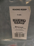 Harcourt Reading Rods - 5 Sets of 87 - Brand New!