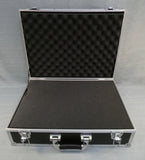 Aluminum Hard Storage Carrying Case 19x14x5.5 w/Foam Inserts