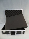 Aluminum Hard Storage Carrying Case 19x14x5.5 w/Foam Inserts