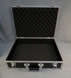 Aluminum Hard Storage Carrying Case 19x14x5.5 w/Foam Inserts