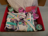Sulifeel Rainbow Unicorn Roller Skates, Small Adjustable (4-6 yrs) - NIB