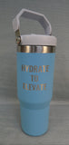 Hydrate to Elevate 30 oz. Stanley Classic Flip Tumbler - Like New!