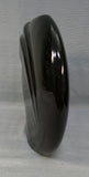 Art Deco 10" Black Ceramic Vase